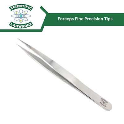 Scientific Labwares Stainless Steel General Purpose Forceps Fine Precision Tips