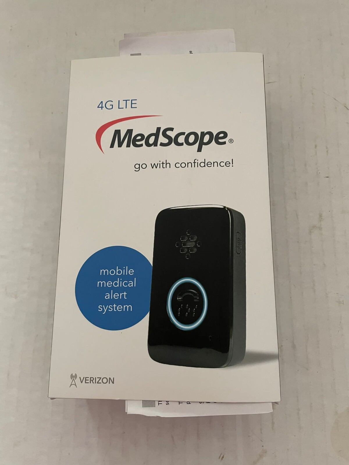 MedScope Mobile Medical Alert System 4G LTE PERS Wearable 911 Locate