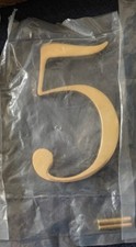 Maison traditionnelle rajeunissante 6" laiton numéro 5