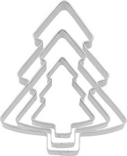 Ausstechform 3 fach Terrasse Tannenbaum, 8,0/...