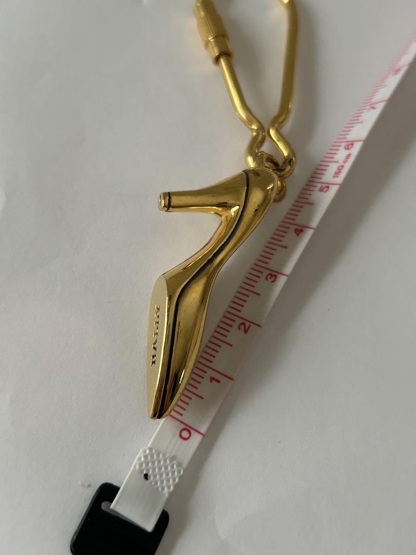 BALLY high heel keychain gold charm | eBay