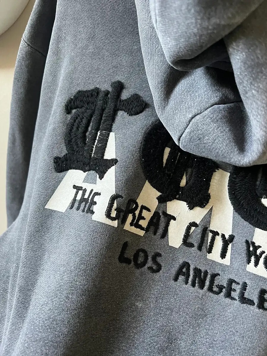 Amiri TGCW Flames Hoodie Black | eBay