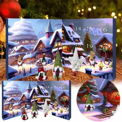 Weihnachten Wichtel Adventskalender Wichtel Deko Xmas Gonk Geschenk 24pcs