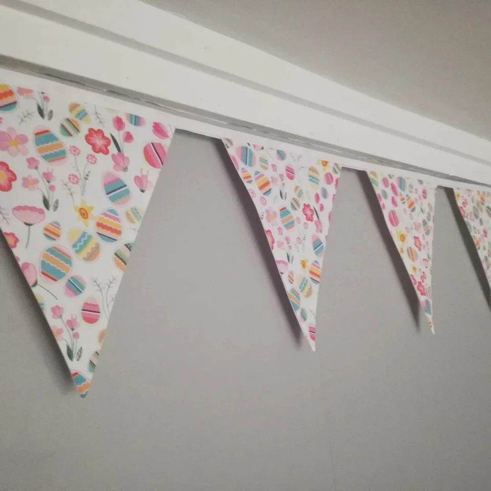 Banderín de tela para huevos de Pascua Foto 4 de 4