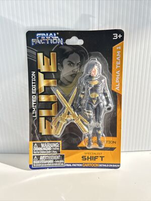 Final Faction Shift Limited Edition Gold Elite Figure 2022 NEW