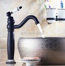 Bathroom Sink Faucet Single Handle/Hole Oil Rubbed Bronze Basin Vanity Mixer Tap