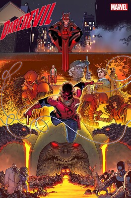 DAREDEVIL 1 JOHN ROMITA JR. 2ND PRINTING VARIANT (WDC) (2023)