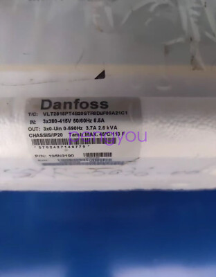 DANFOSS VLT2915PT4B20STR0DBF00A21C1 converter Brand new Fedex or DHL