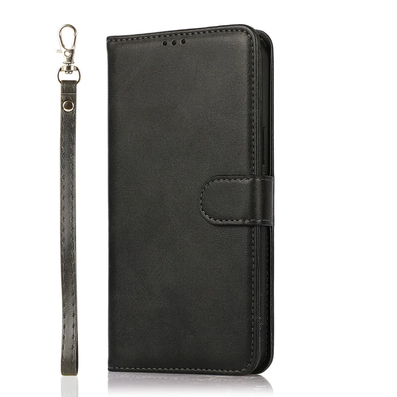 Removable Wallet Case Leather Flip Cover for iPhone 16/15/14+/13/12/11 Pro Max - Image 3 of 4