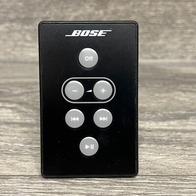 Original Bose SoundDock I Remote Control, Black | eBay