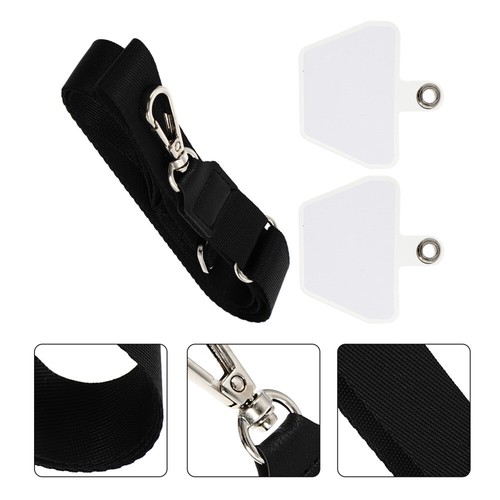 3 Count Lanyard Universal Neck Strap Phone with Patch Tether Tab - Zdjęcie 7 z 12