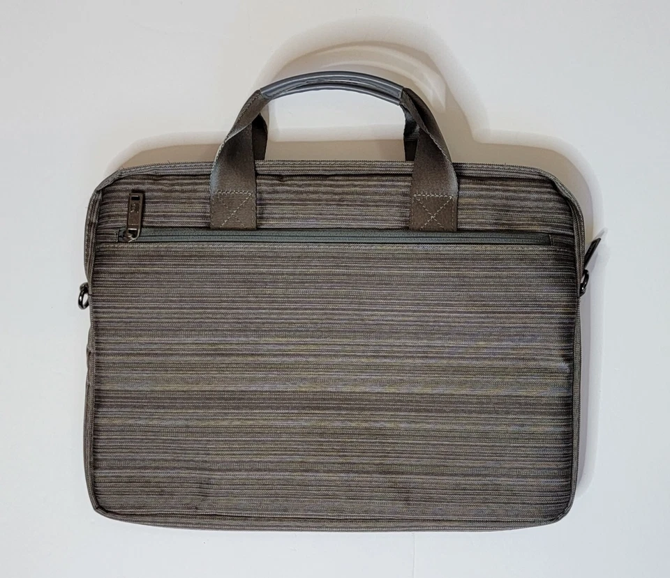 Maletín gris con funda para portátil Evecase 11"x15" Foto 2 de 4