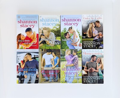 Lot Of 8 Shannon Stacey Books Kowalskis 4-9 All He Ever Sideways Taken Falling