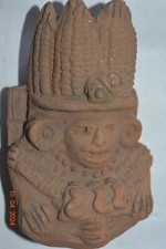 SALE!! MAYAN MAIZE GOD INCENSARIO 6" PROV