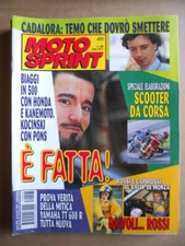 MOTOSPRINT n�48  1997     [Q22]  TEST DELLA MITICA YAMAHA TT 600 RR