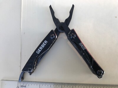 Black  Gerber Dime Mini Multitool Keychain Multi Tool