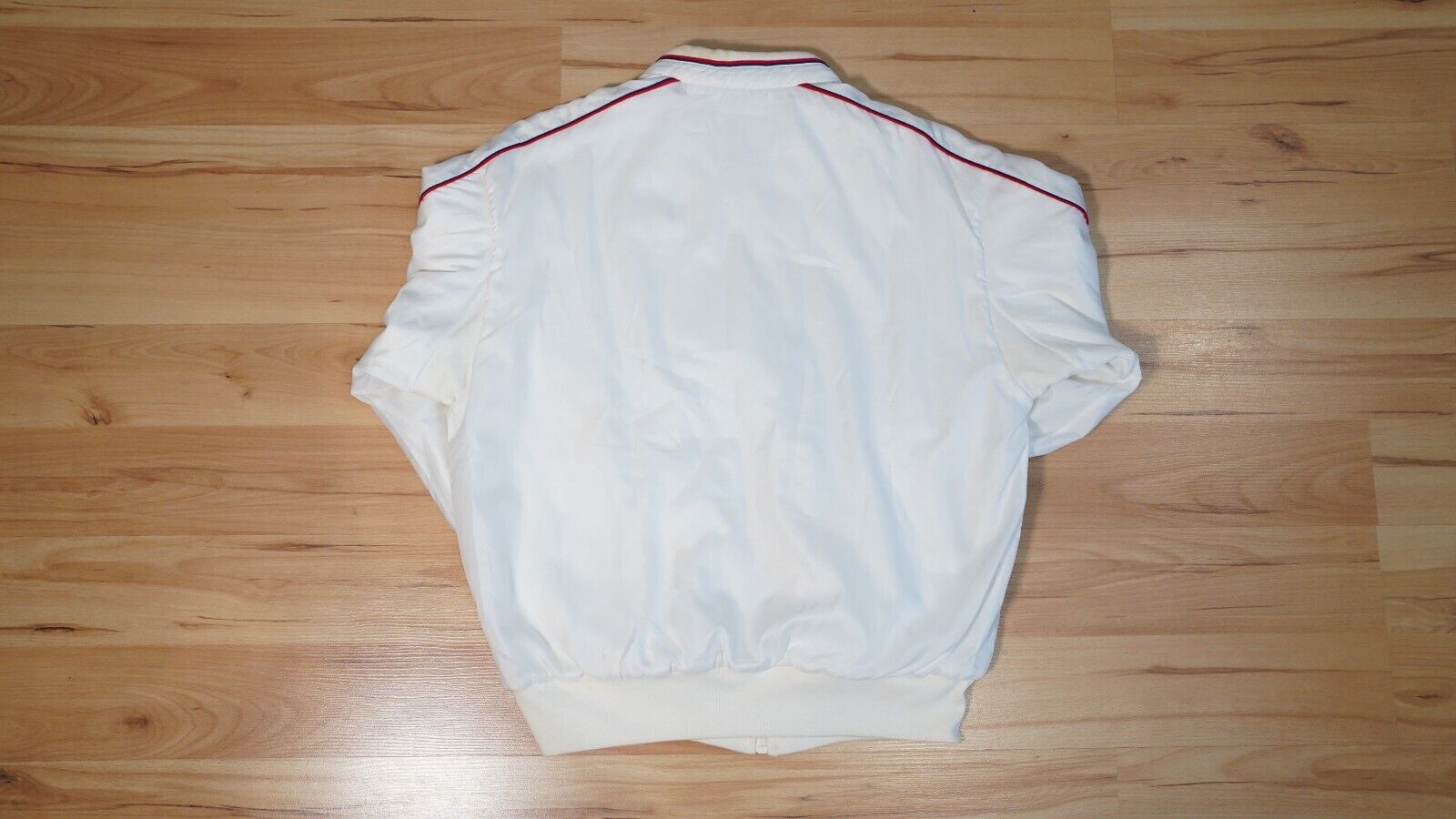 Vintage Lacoste White Bomber Jacket | Made In Fra… - image 2