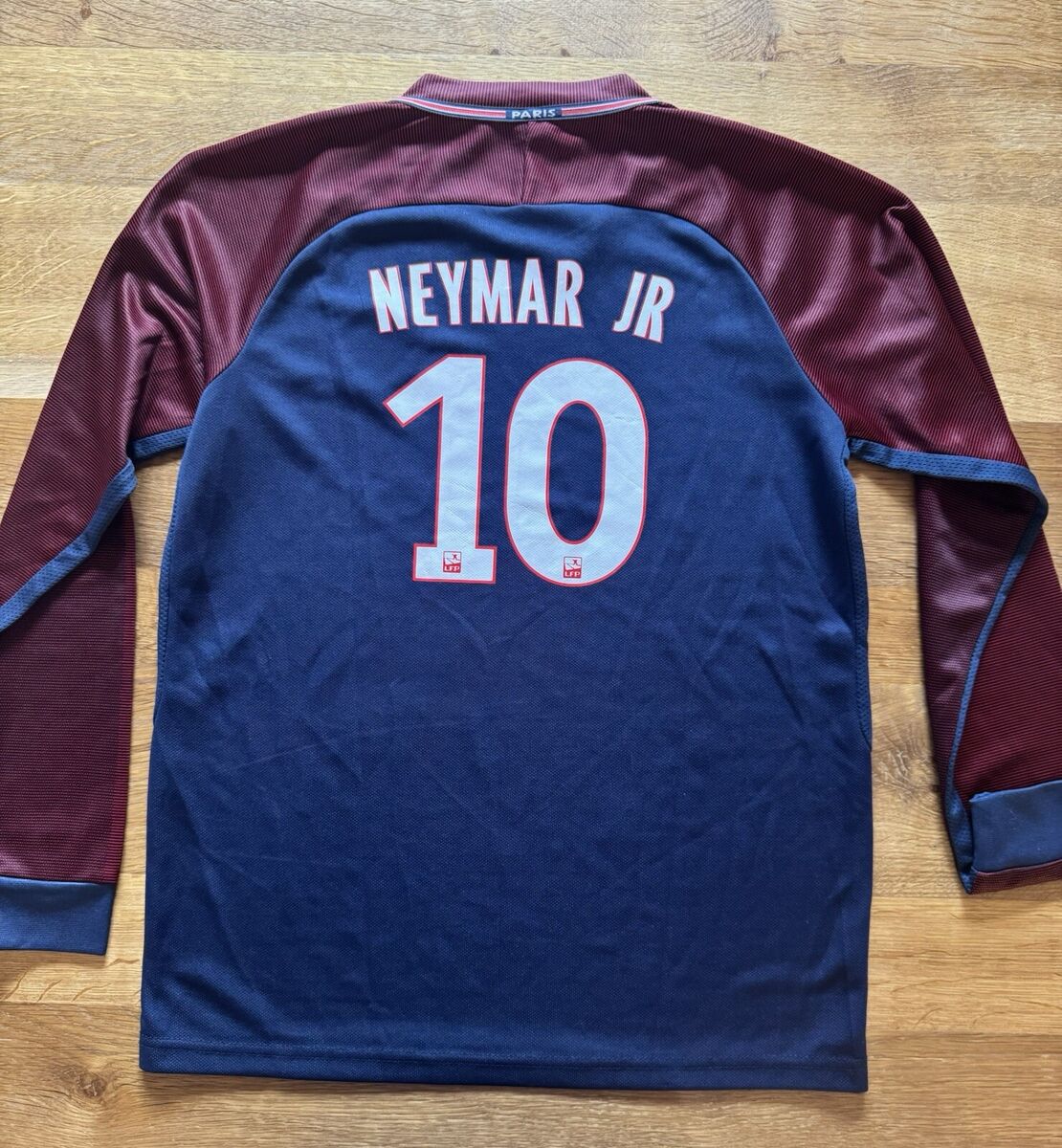 PSG Paris Saint Germain Long Sleeve Fly Emirates #10 Neymar PSG Paris Saint Germain Long Sleeve Fly Emirates #10 Neymar