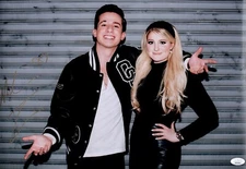 MEGHAN TRAINOR Signed GRAMMY WINNER 12x18 Photo SINGER Autograph JSA COA