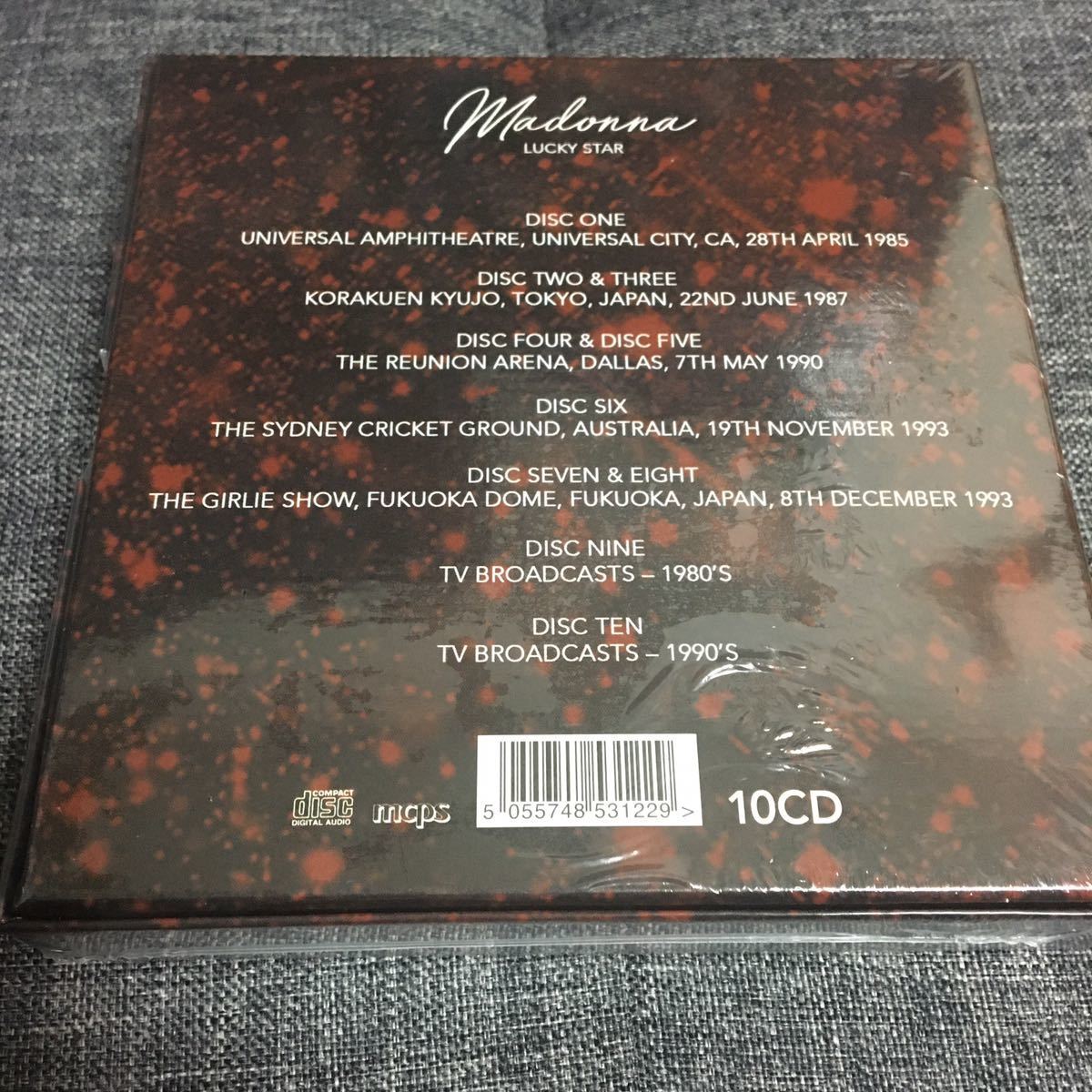 MADONNA LIVE BOX 10CD JAPAN | eBay