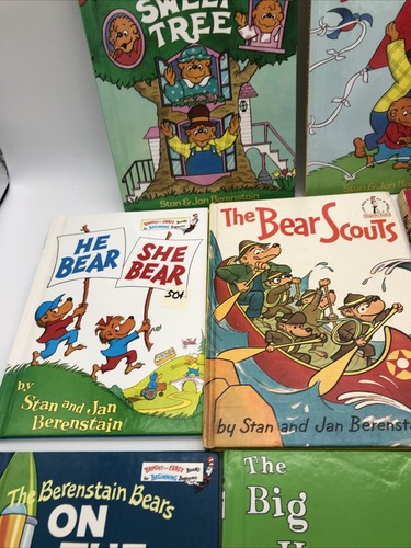 Lot 8 Berenstain Bears I can Read Beginner Books Bear Scouts Bike Lesson + - Picture 7 of 11