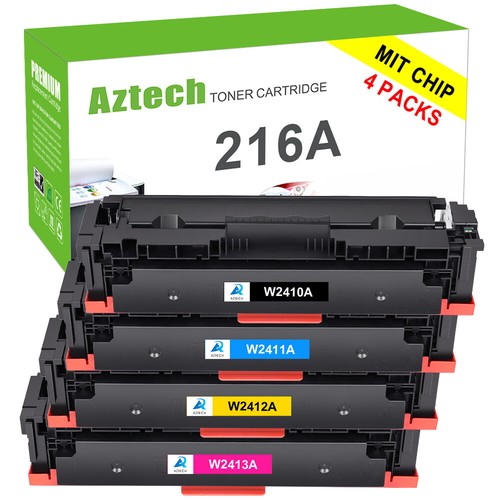Mit chip TONER für HP 216A W2410A Color LaserJet Pro MFP M183fw M182n M182nw XXL - Afbeelding 2 van 15