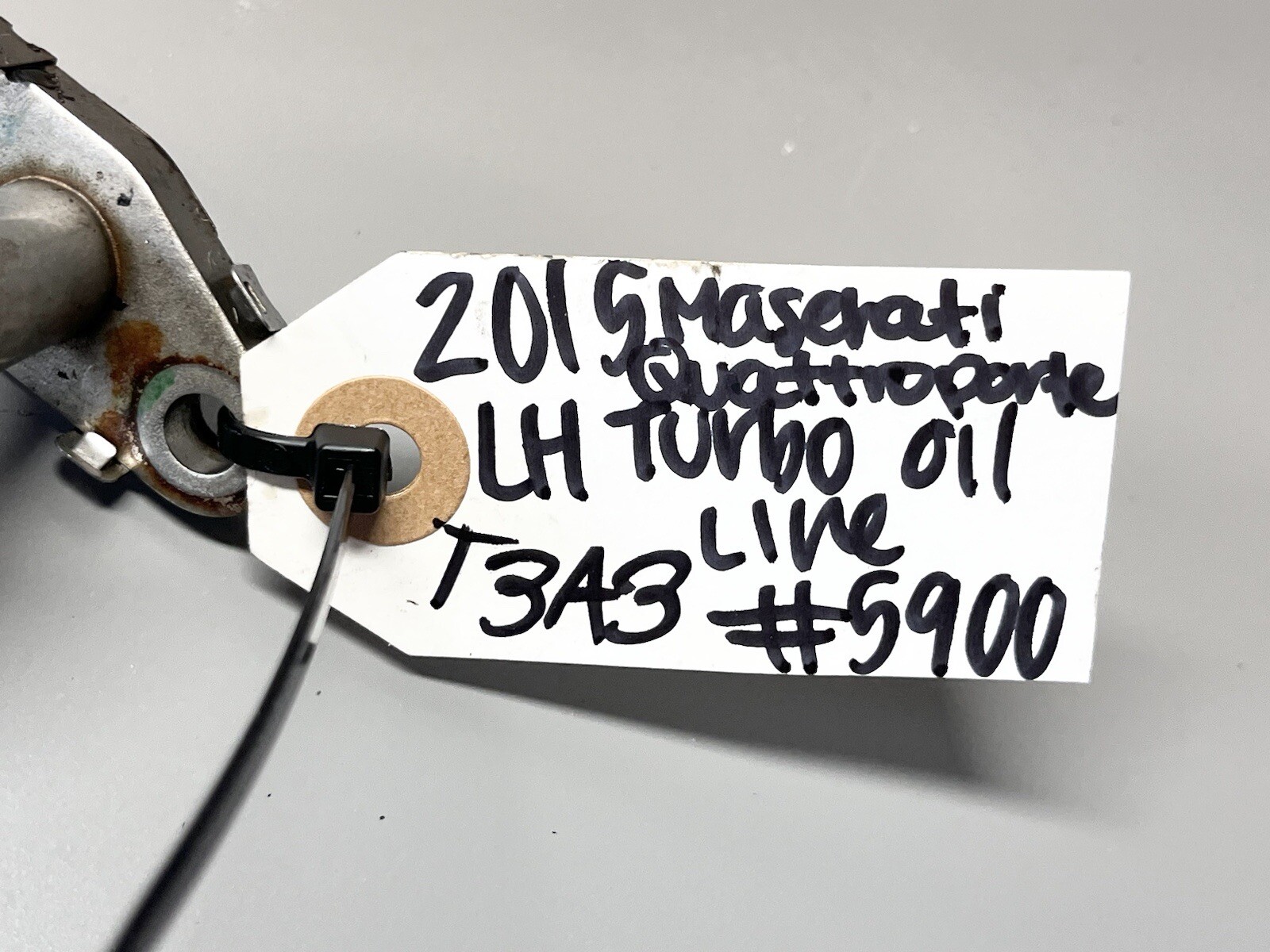 Maserati Quattroporte 2014-2020 Left Turbo oil line
