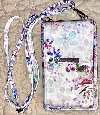 Enzo Angiolini Crossbody Bag Clutch Wallet Phone, ID Cards, 13