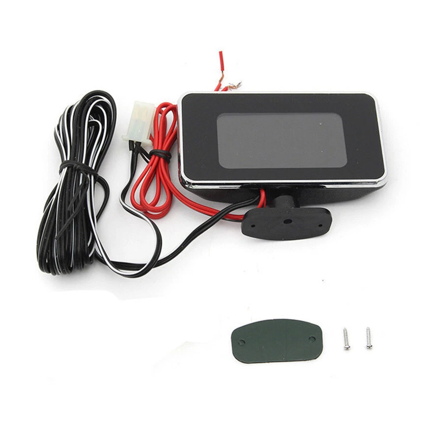 Medidor LCD multifuncional de presión de aceite para automóvil 3 en 1 + voltaje + temperatura del agua Foto 2 de 4