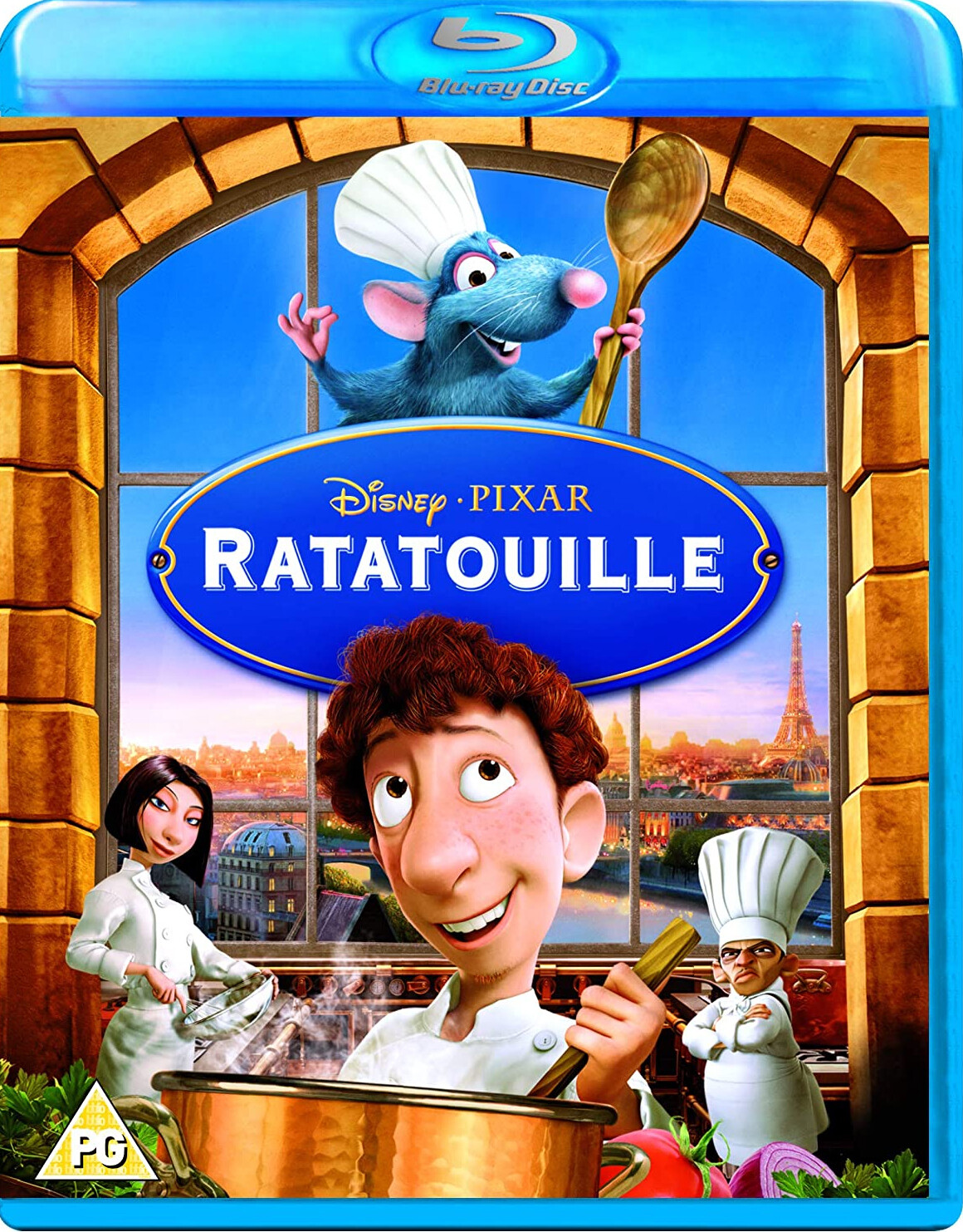 Ratatouille (Blu-ray) Brad Garrett Lou Romano Patton Oswalt