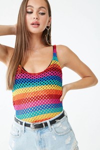 rainbow tank top forever 21