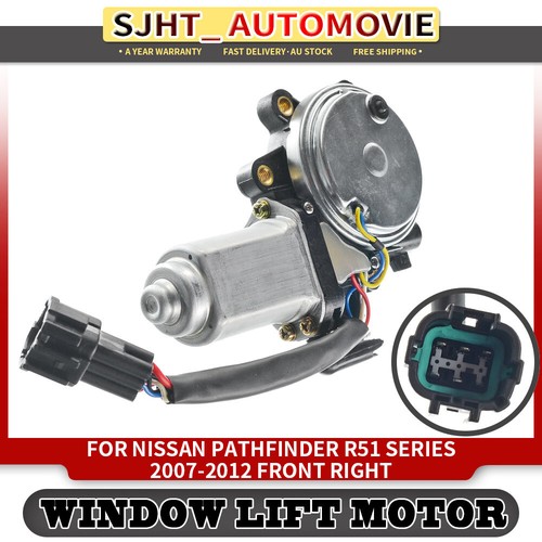 Front Right Window Regulator Lift Motor for Nissan Pathfinder R51 2005 ...