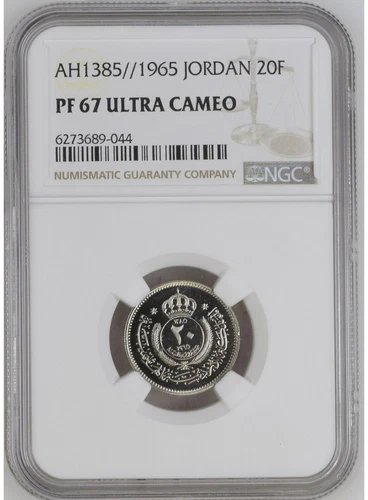 1965 JORDAN 20F NGC PF 69UC TOP POP