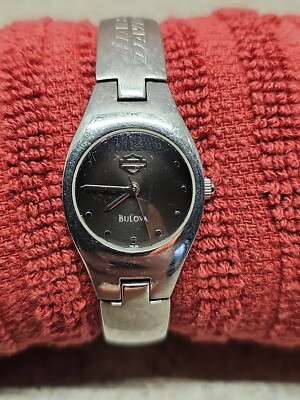 Harley-Davidson‎ Bulova Women’s Stainless Stell Watch 2002 Ladies HARLEY DAVIDSON Watch by Bulova 20mm - ALL S.S.  main image 4