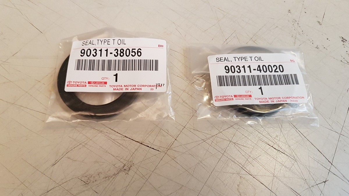 Genuine OEM Toyota 1JZ-GTE VVTi cam camshaft seals - 2pcs | eBay