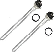 Water Heater Element, 4500W 240V, 2PCs Pack, Screw-in Type, High Watt Density...