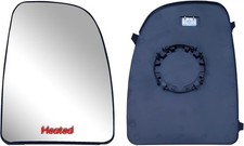 Replacement Passenger Right Side Mirror Upper Glasses With Passenger RH Side