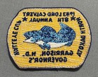 Embroidered Patch Lord Calvert Governor’s Walleye Cup 1983 Garrison ND Fishing — photo 2