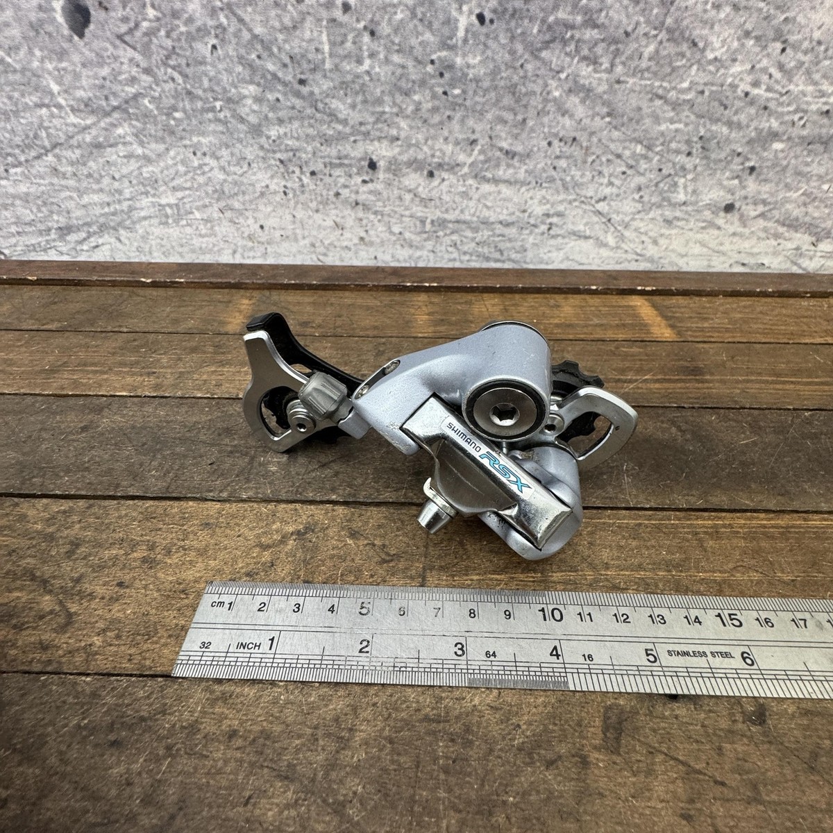 Dérailleur Arrière Shimano RSX RD-A410 SS - Vintage Années 90 - 7 Vitesses - Occasion