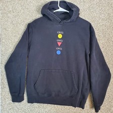 OVO October's Very Own Shapes Pullover Hoodie Black Mens Size L Large Drake RARE