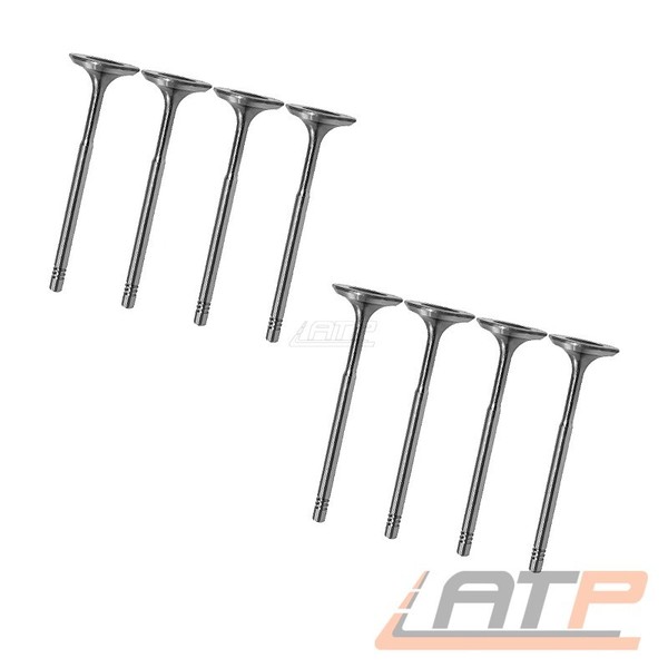 8X Einlassventil FÜR Audi A3 Seat Skoda Fabia VW Golf 5 6 Polo Touran 1.4 1.6-image