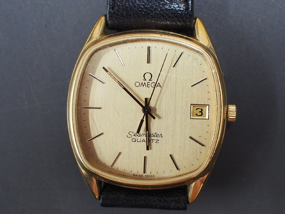 【ジャンク】可動 OMEGA Seamaste﻿r 1337 クォーツ メンズ Omega Seamaster Vintage Men's Quartz Watch 1337 | eBay