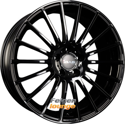 4x AVUS Racing AC-M03 Black 8x18 ET40 5x114,3