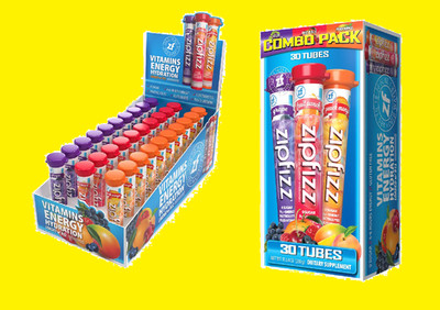 30 Tubes Zipfizz Multi-Vitamin Energy Hydration Drink Mix  FRESH STOCK!!