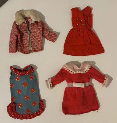 Petit Lot Vêtements Vintage pour Poupée Skipper de Mattel / Barbie - Années 60 - Photo 1/2