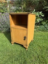 Antique French bedside cabinet table pot cupboard