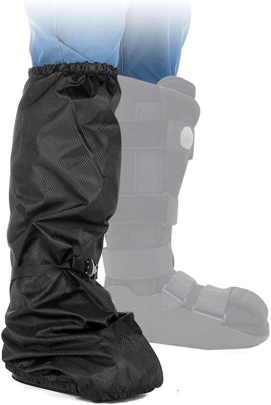 Mybow Walking Boot Cover, Orthopedic Boot for Broken Foot Injuries Cast Cover,