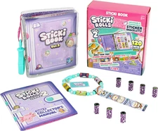 STICKI Rolls Sticki Book - the Original Wearable Shareable Toy Sticker Bracelet