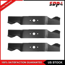 3 Mower Blades For MTD Cub Cadet 742-0677 942-0677 54" Deck High Lift
