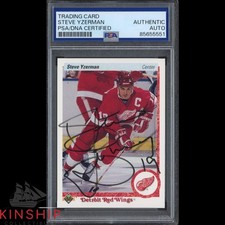 Steve Yzerman Cards, Rookie Cards and Autograph Memorabilia Guide 32